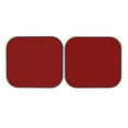 thumbnail image 7 of Bingfone Maroon Print 2-Piece Sun Shade Front Windshield - Foldable Car Front Window Sunshades For Most Sedans Suv Truck - Medium, 7 of 7