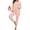 Nude, variant on MINTREUS Thermal Underwear for Women Long Johns with Fleece Lined, Base Layer Women Cold Weather Top Bottom