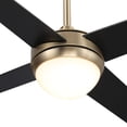thumbnail image 2 of 48" 4 Blade Indoor Ceiling Fan with Light, Works with Phone App and Voice Control, 2 of 8