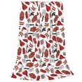 thumbnail image 2 of Sikiie Red Food Ultra-Soft Micro flannel Blanket Luxury All Seasons Warm Blanket for Bedding Sofa and Travel (4 sizes)-60"x50", 2 of 7