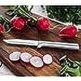 thumbnail image 2 of Rada Cutlery Regular Paring Knife with Quick Edge Sharpener, Silver Handle, Pack of 6, 2 of 3