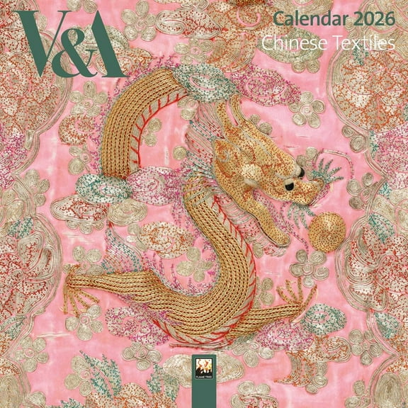 V&a: Chinese Textiles Mini Wall Calendar 2026 (Art Calendar), (Paperback)