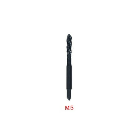 

GLFILL 1Pc Hss Machine Screw Thread Nitriding Spiral Metric Plug Tap Drill Set M3-M12