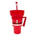 thumbnail image 2 of Vaso Botanero Holiday Time de Plástico con Bowl y Popote para Botanas y Bebidas de 1 Litro, 2 of 4