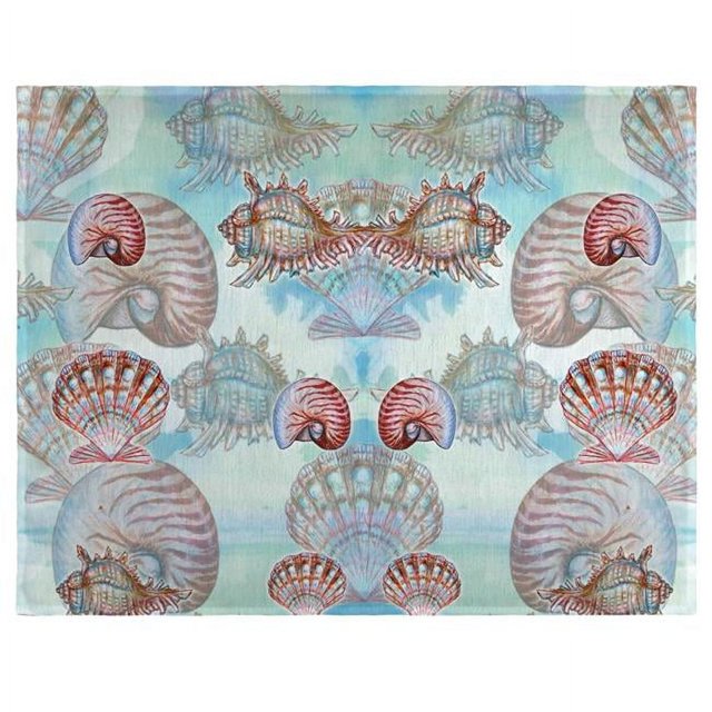 Betsy Drake PM094 Coquillages Place Tapis - Lot de 4
