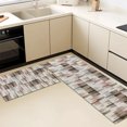thumbnail image 5 of Floral Kitchen Rugs Sets of 3, Non Slip Kitchen Rugs and Mats Washable Farmhouse Kitchen Rugs Floral Kitchen Floor Mat Carpet Runner Rugs for Hallway Laundry Room, 5 of 12