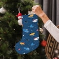 thumbnail image 5 of Lsque Colorful Ocean Shark Pattern 18 Inch Christmas Stockings, Festive Holiday Stocking for Christmas Decorations Holiday Decor, 5 of 7