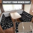 thumbnail image 3 of Pzuqiu Dog Paws Print Rv Sofa Cover Moisture Wicking 2 Piece Couch Covers for Rv Campers Full Coverage Camper Accessories Seat Covers for Camper Couch, Booth Set, Sofa, 3 of 6