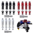 thumbnail image 3 of tamizeot RCGOFOLLOW Aluminum Alloy Front Shock Absorber RC Upgrade Part Rc Front Shock Absorber For 1/18 Trx4m RC Car Part Red, 3 of 6