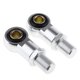 thumbnail image 2 of Adaptadores de Amortiguador de aire Cola 2 uds 10mm para motocicleta Scooter plateado, 2 of 5