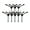 8 Blakc Brush, variant on Compatible With Compatible With MMi Robot Vacuum Mop 2 Lite / Mi Robot Vacuum Mop 2 Pro MJSTL / MJST1SHW Parts Main Side Brush Hepa Filter Mop Rag