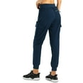 thumbnail image 4 of Stelle Women's Hiking Pants Lightweight Fast Drying Waterproof outdoor travel with multiple zip pockets UPF 50, 4 of 5
