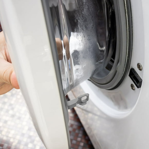 UPOUART 1Pcs Dryer Door Latch Metal Silver For Washing Machine Ensuring Safety During Wash Cycle