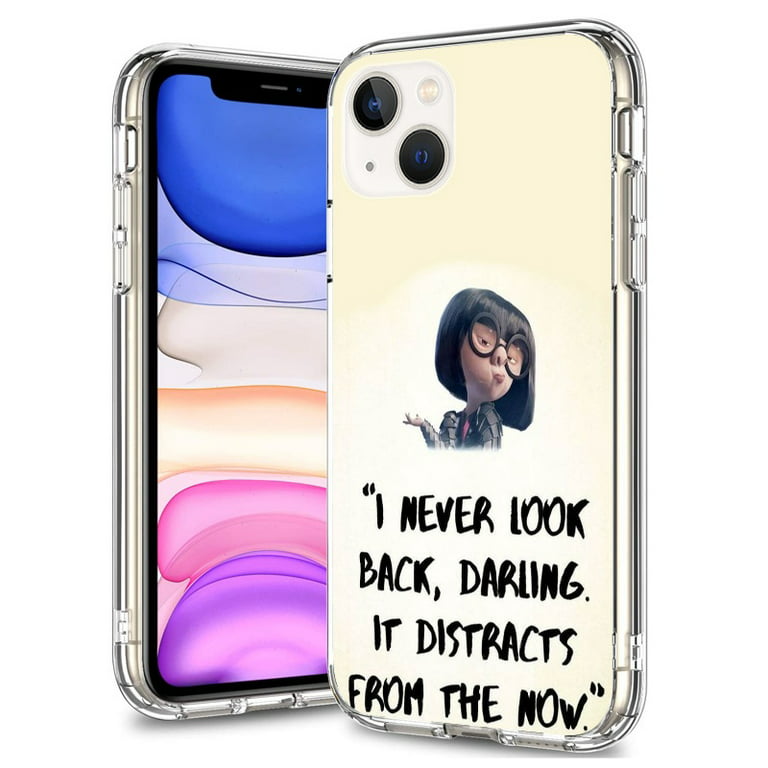 Disney Quotes Funny Cell Phone Cases,Thin Ultra Thin Girl Phone Case for iPhone  13 Pro 12mini 12 Pro Max 11 10 Pro XS Max XR X 6 6s Plus 7 8 7 Plus 5  Protectors Cover 