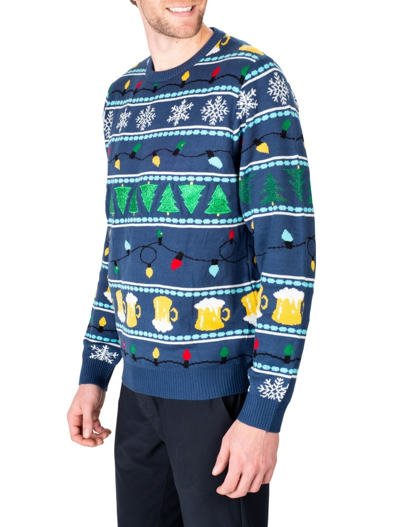 SLEEPHERO Men's Ugly Sweater Winter Holidays Ugly Christmas