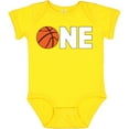 thumbnail image 3 of Inktastic One Basketball First Birthday Boys or Girls Baby Bodysuit, 3 of 5