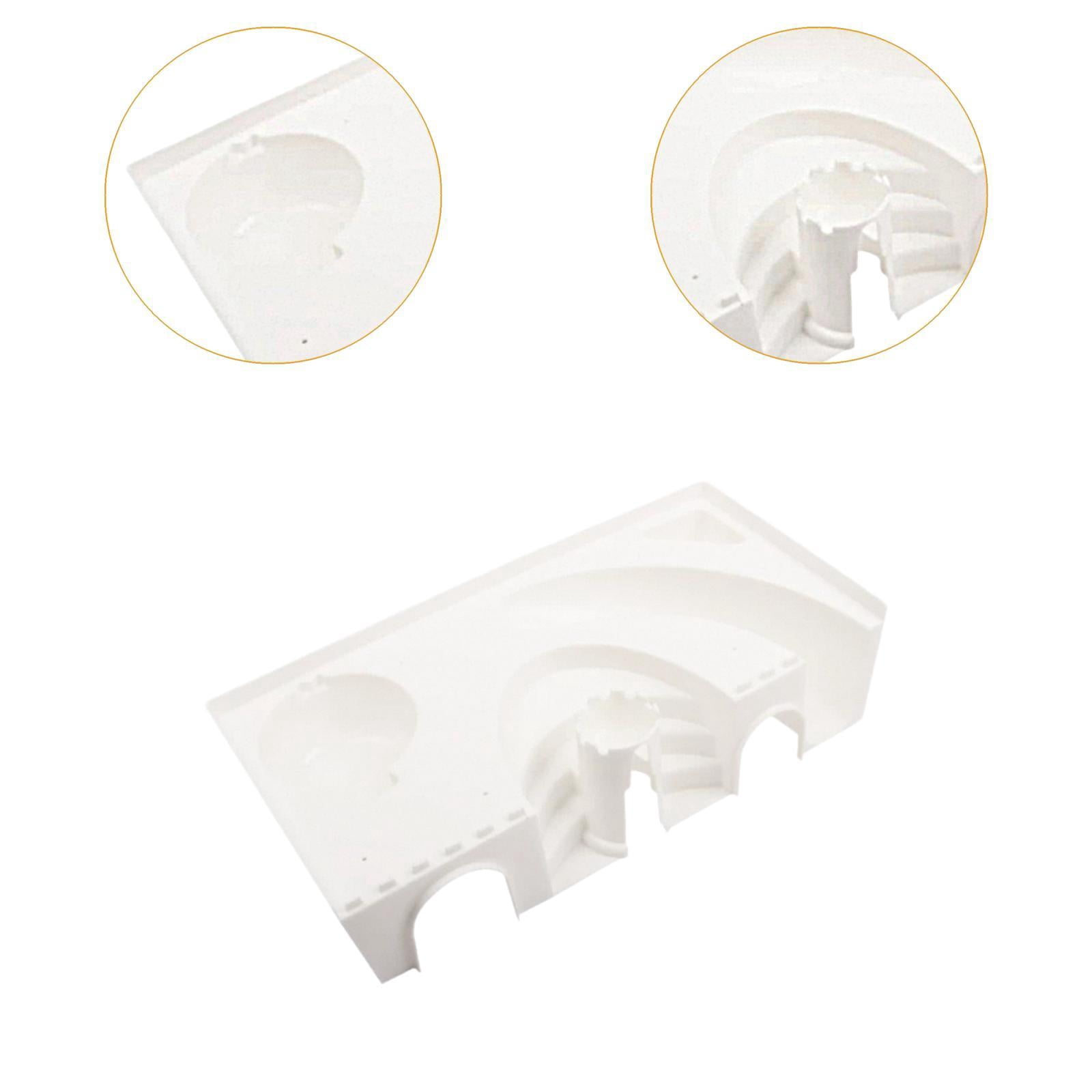EHJRE Hamster Exercise Toy Hamster Platform Cave Fun Educational Toy Playing Gerbil Hideout Small Animal Toy for Rats Mouse Gerbils white