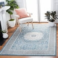 thumbnail image 2 of SAFAVIEH Sofia Waylon Oriental Area Rug, Blue/Beige, 4' x 5'7", 2 of 8