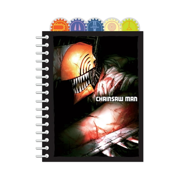 Chainsaw Man - Main Character Group Tabbed Notebook
