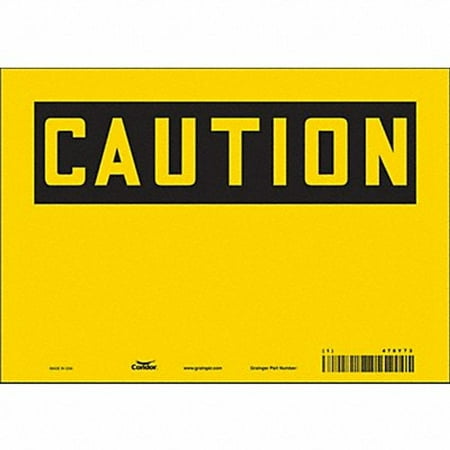 

Condor Safety Sign 7 inx10 in Vinyl 478Y73 478Y73 ZO-G5857597
