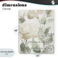 thumbnail image 4 of Stupell Industries Farmhouse His Presence Floral Scripture Canvas Art, 36 x 48, by Lanie Loreth, 4 of 8