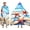 Starfish, variant on Tirrinia Lightweight Beach Poncho Towel with Hood for Adult, Quick Dry, Travel Surfer Pool