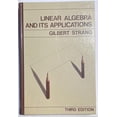 thumbnail image 1 of Pre-Owned Linear Algebra and Its Applications, 3rd Edition, 9780155510050, 0155510053, Hardcover, 3rd edition, 1 of 1