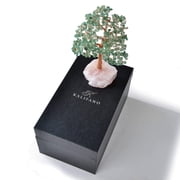 Kalifano K965R-AV Aventurine Bonsai Tree of Life with 414 Crystals