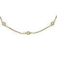 thumbnail image 3 of Diamond Station Necklace Bezel-Set in 14k Yellow Gold (1.00ctw), 3 of 6