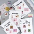thumbnail image 3 of FABLE- 30Pcs Pink Holiday Stickers Aesthetic Art Pvc Decals Scrapbooking Label Diary St, 3 of 6