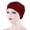 Wine Red, variant on Women Turban Sleep Cap Skull Cap Slouchy Beanie Soft Bonnet Hat Women for Sleeping Hair Loss
