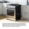 thumbnail image 5 of Rangaire RRG303TS 30" Gas Range Oven with Timer - Stainless Steel, Sealed Burners, Convection Fan, Easy Reach Racks, 5 of 7