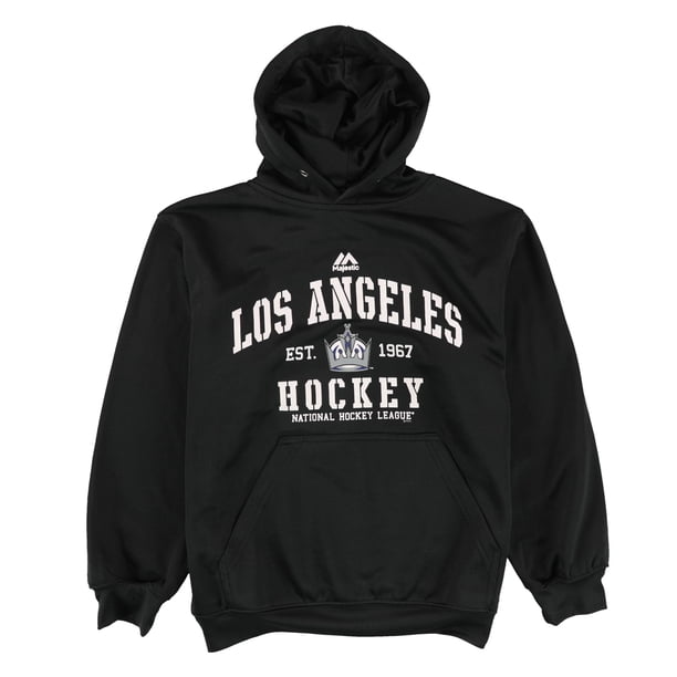 Majestic Mens Fanatics Heritage Hoodie Sweatshirt, black, M