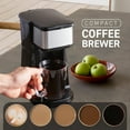 thumbnail image 2 of Elite Cuisine EHC541 Black with Stainless Steel 1-Cup Personal Coffee Maker, 2 of 3