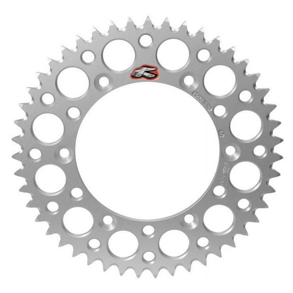 Renthal Ultralight Aluminum Rear Sprocket Silver 44 Tooth (150U-520-44GBSI)