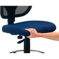 thumbnail image 6 of Armless Mesh Drafting Stool, Fabric, Blue, Mid Back, 6 of 6