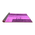 thumbnail image 2 of Ahgly Company Indoor Rectangle Abstract Purple Modern Area Rugs, 8' x 10', 2 of 4