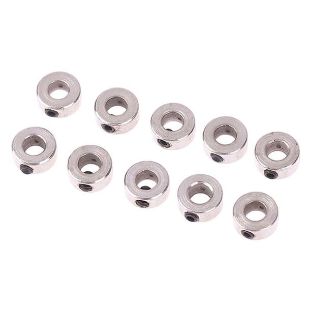 Collarín de rueda de modelo de avión de aleación duradera Tope de tren de aterrizaje RC Sujeción segura para Agujero interior de 41 mm