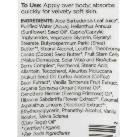 Andalou Naturals Kukui Cocoa Nourishing Body Butter Travel Size 1.7 oz