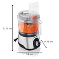 thumbnail image 2 of Procesador de Alimentos Hamilton Beach Compacto 10 Tazas, Picador, Rebanador y Rallador 500W Reacondicionado, 2 of 7