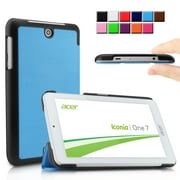 Infiland Ultra Shell Cover Case For Acer Iconia One B1-770 7-Inch Android Tablet, Blue