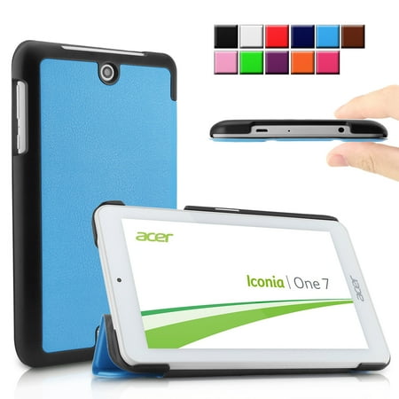 Infiland Ultra Shell Cover Case For Acer Iconia One B1-770 7-Inch Android Tablet, Blue