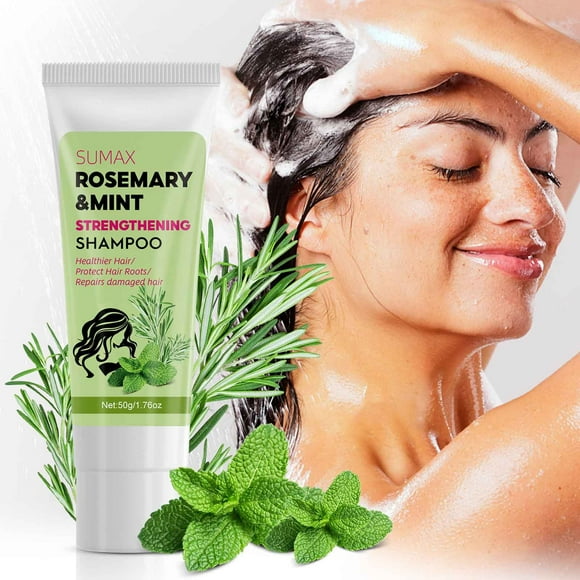TopLLC Hair Care Products Rose Mary&mint Strengthening Shampoo Rose Mary For Hair Growth,Strengthens Hair,Nourishes Scalp,Non Greasy,Improves Scalp Circulation For Men And Women strengthening shampoo
