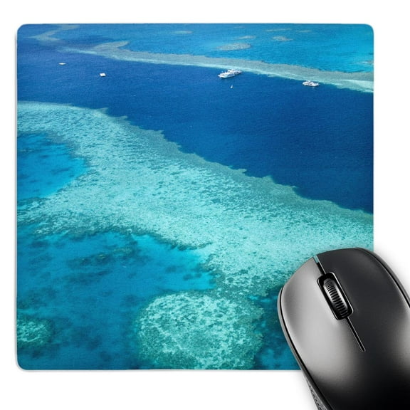 3dRose, Australia, Whitsunday Coast, Great Barrier Reef-AU01 WBI0534 - Walter Bibikow, MousePad