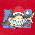 thumbnail image 3 of CafePress - Christmas Shark T Shirt - Mens Football Shirt, 3 of 4