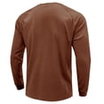 thumbnail image 7 of VJATTWR Men's and Big Men's Crewneck Tee with Long Sleeves,1-Pack, Sizes S, 7 of 7