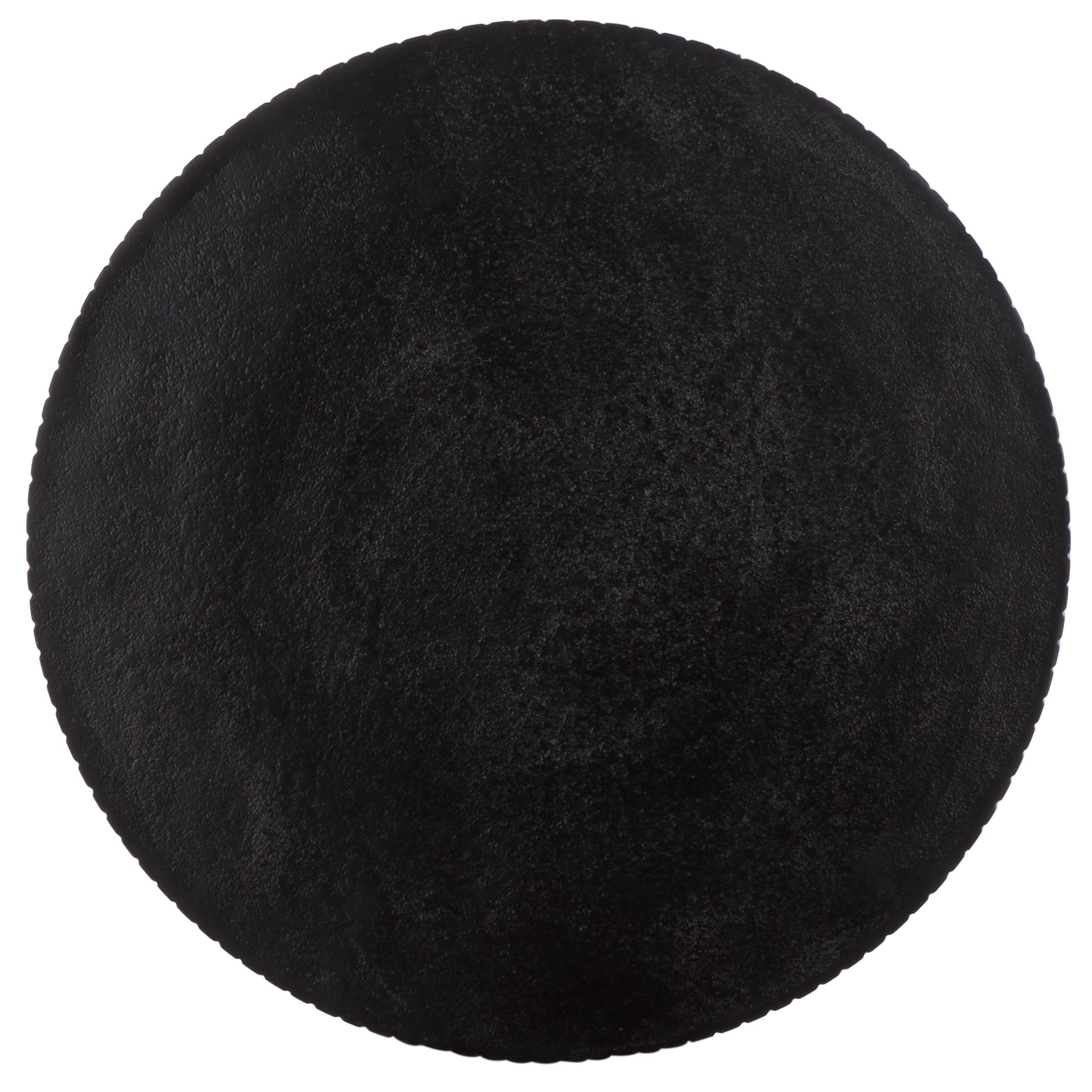 Safavieh Champeaux Round Metal Glam End Table, Black