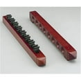 thumbnail image 1 of GLD Viper 52-0103 Mahogany 8 Cue 2-Piece Wall Cue Rack, 1 of 1