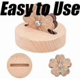 thumbnail image 3 of 2 Pcs Daisy Thread Snip Cutters, Thread Cutter Blade Tools, Tabletop Blade Saver, Yarn with Anti-Slip Stand, 3 of 5