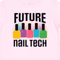 thumbnail image 4 of Inktastic Future Nail Tech Girls Baby T-Shirt, 4 of 5